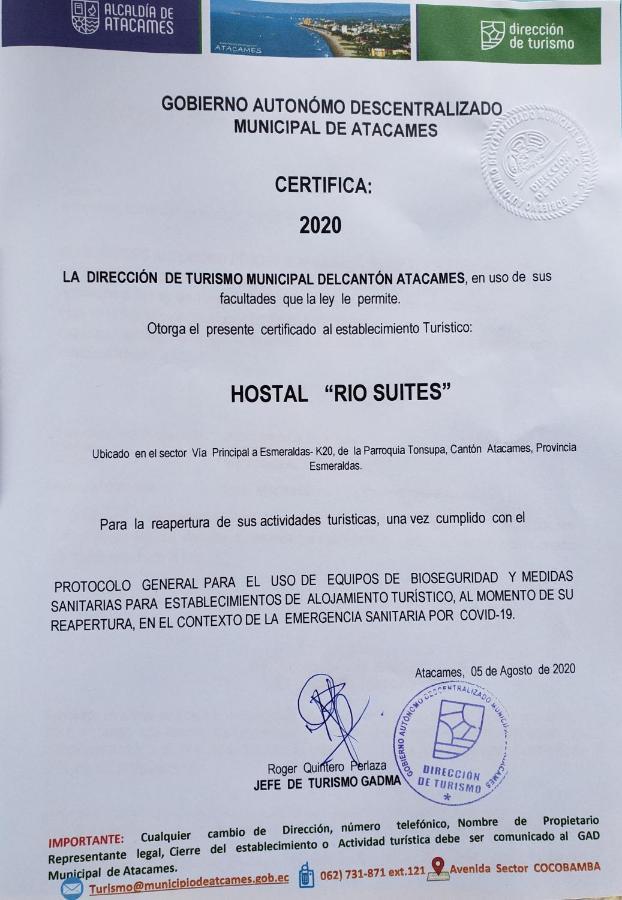 Rio Suites Tonsupa Esterno foto